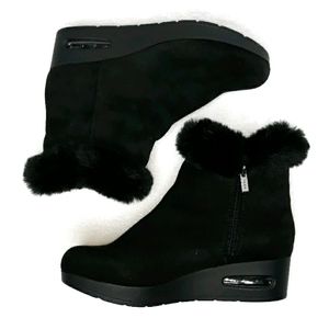DKNY Wedge Ankle Boots